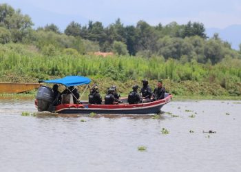 Permanentes los patrullajes terrestres, aéreos y acuáticos en lago de Pátzcuaro: SSP