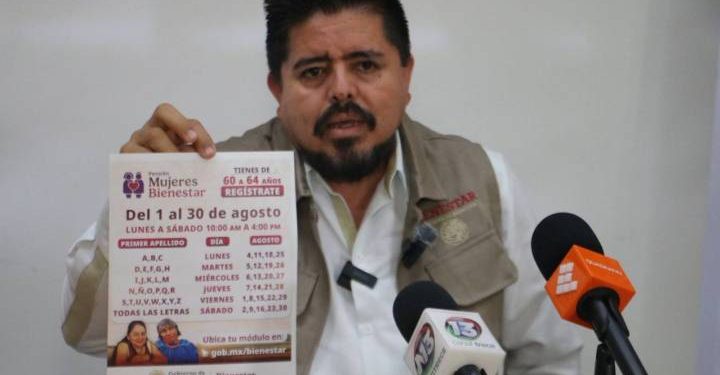 En agosto registro a la Pensión Mujeres Bienestar de 60 a 64 años