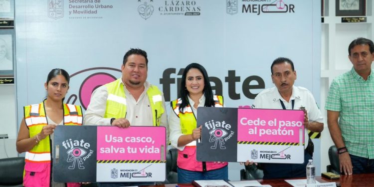 ¡Fíjate Pues!, Gladyz Butanda promueve educación vial en Lázaro Cárdenas