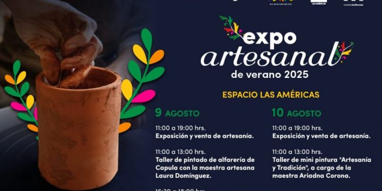Invita SeCultura Morelia a la Expo Artesanal de Verano 2025