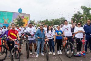 En bici contra las adicciones: Ijumich-Morelia Informativo