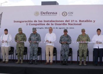 Inaugura Bedolla cuartel regional de la Guardia Nacional en Apatzingán: Gobierno del Estado-Morelia Informativo