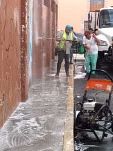 Limpieza integral del Mercado Nicolás Bravo: Gobierno de Morelia-Morelia Informativo