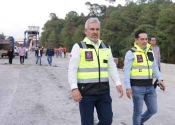Supervisa Bedolla ampliación de la autopista Siglo XXI tramo Zirahuén-Uruapan