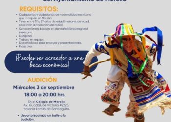 SeCultura invita a sumarse al Ballet Folklórico del Ayuntamiento de Morelia