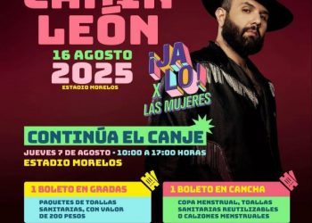 Arranca tercer día de canje para ver a Carín León en el Jalo x las Mujeres