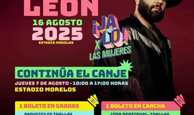 Arranca tercer día de canje para ver a Carín León en el Jalo x las Mujeres