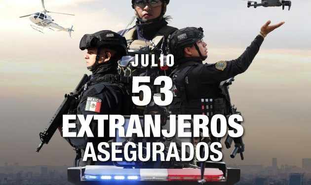 Suman 53 extranjeros detenidos en Michoacán: SSP