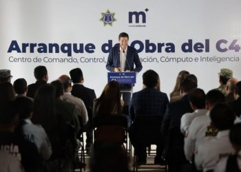 Alfonso Martínez arranca construcción del C4; Morelia, a la vanguardia en videovigilancia