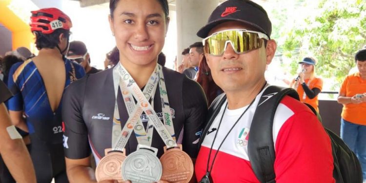 Naim Bucio, lista para patinar en los juegos panamericanos junior