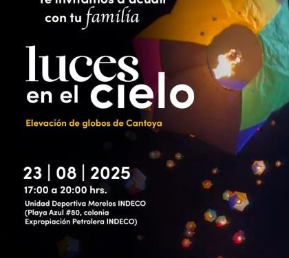 Invita SeCultura Morelia a elevación de Globos de Cantoya ‘Luces en el cielo’