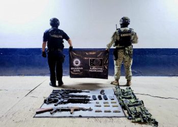 SSP asegura 4 fusiles, 4 vehículos y municiones en Operación Apatzingán: SSP