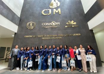 Recibe CJIM Uruapan visita de estudiantes de la licenciatura en Trabajo Social