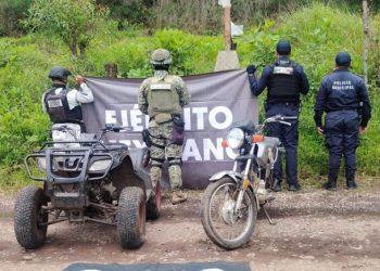 Asegurados 2 vehículos y 2 kilos de metanfetamina en Uruapan: SSP