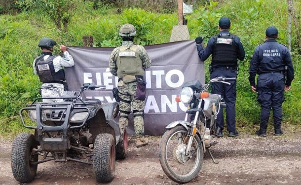 Asegurados 2 vehículos y 2 kilos de metanfetamina en Uruapan: SSP