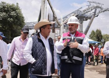 Avanza construcción del teleférico en Uruapan, supervisa Bedolla trabajos de infraestructura