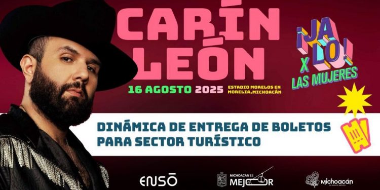 Concierto de Carín León dejará más de 13 mdp de derrama económica: Bedolla