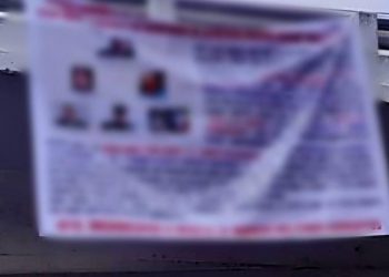 Al menos cuatro narcomantas aparecen en Morelia y Tarímbaro