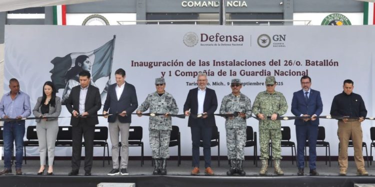 Inaugura Bedolla cuartel regional de la Guardia Nacional en Tarímbaro-Morelia Informativo
