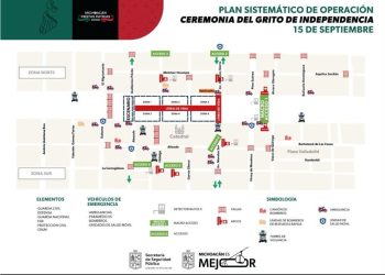 Conoce los accesos y cierres viales para las fiestas patrias en el centro de Morelia: SSP