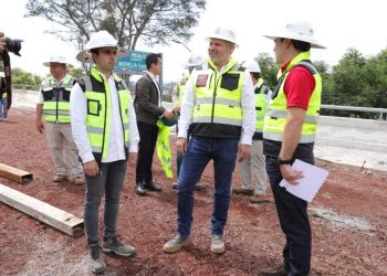 Este mes se abre circulación en puente sur del distribuidor vial Eréndira: Bedolla