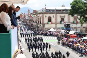 Alfonso Martínez encabezó la tradicional ceremonia cívica: Gobierno municipal-Morelia Informativo