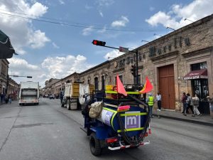 Gobierno de Morelia realiza operativo especial de limpieza, tras los festejos patrios-Morelia Informativo