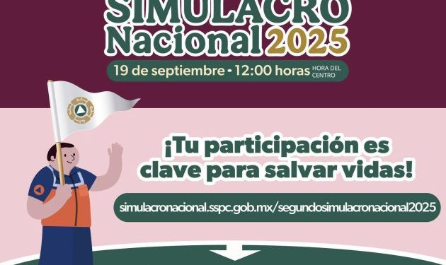 Todo listo para el Segundo Simulacro Nacional 2025