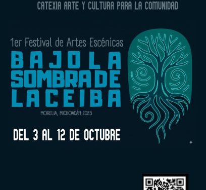 Invita SeCultura Morelia al 1er Festival de Artes Escénicas