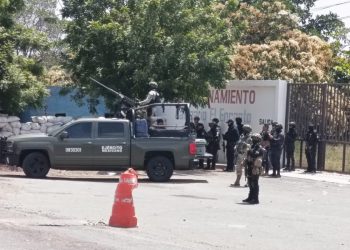 Fuerzas estatales y federales refuerzan operativo de seguridad en Buenavista