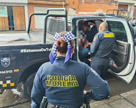 Policía Morelia rescata a madre e hijas víctimas de violencia y privación de la libertad