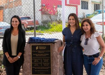 Gobierno de Morelia y TEEMICH colocan primera piedra de nueva sede-Morelia Informativo