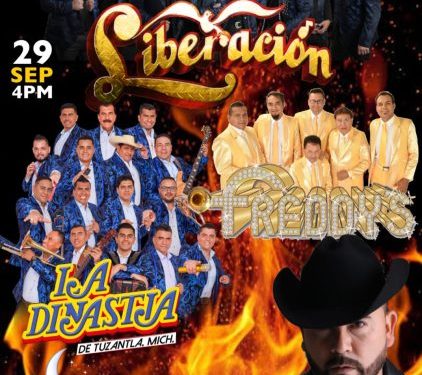 Presenta Gobierno de Morelia cartelera completa para baile del 29 de septiembre