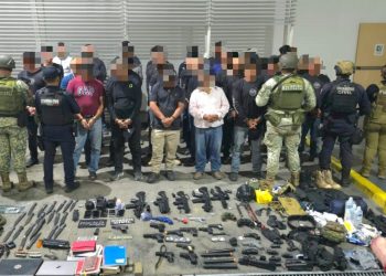 En Vista Hermosa, 38 detenidos en portación de un arma y 19 réplicas de armas de fuego: SSP