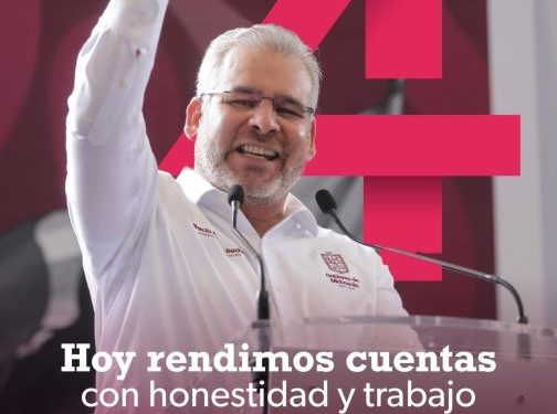 Bedolla rendirá 4.° Informe de Gobierno ante el Congreso; destacará logros en obra pública e infraestructura