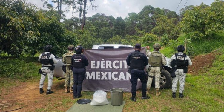 Asegurados 15 kilos de metanfetamina en Uruapan: SSP