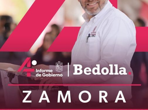 Bedolla rendirá informe regional en Zamora; destacará obra carretera e hídrica