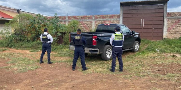 Policía Morelia recupera en minutos vehículo robado en Capula 