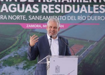 Inaugura Bedolla en Zamora planta tratadora que saneará 100% de aguas negras