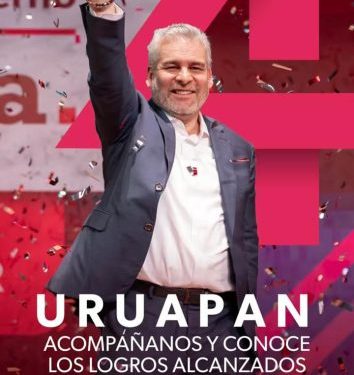 Presentará Bedolla informe regional en Uruapan; destacará inversión por 6 mil mdp