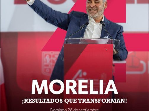 Bedolla detallará logros sin deuda pública en 4° informe de gobierno, en Morelia