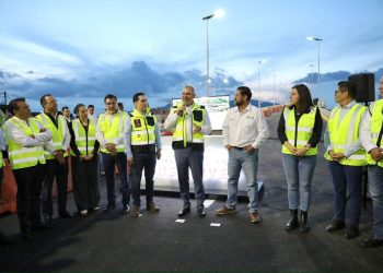Bedolla abre circulación del puente sur del Paso Eréndira