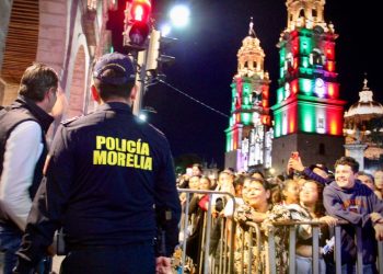 Saldo blanco durante los festejos por el 260 Aniversario del Natalicio de Don José María Morelos y Pavón