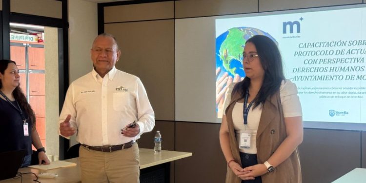 Se capacita IMPLAN Morelia en materia de derechos humanos