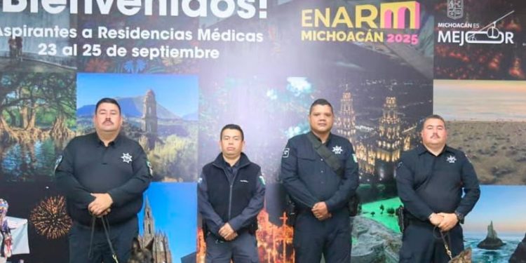 SSP despliega esquema de seguridad para el examen nacional de residencias médicas