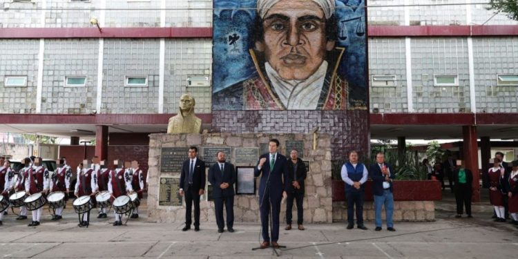 Encabeza Alfonso Martínez arranque de ciclo escolar en la Escuela Secundaria Federal no. 1
