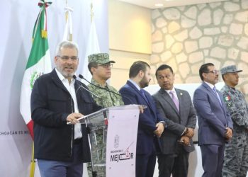 Michoacán con 63% menos víctimas de homicidio doloso; tendencia sigue a la baja: Bedolla