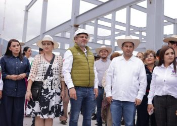 Supervisa Bedolla construcción del nuevo DIF Uruapan; registra avance del 55 %