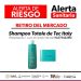 SSM alerta sobre retiro de lote contaminado de Shampoo Totale de Tec Italy