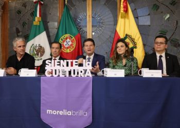 Anuncia Alfonso Martínez, IV Feria Internacional del Libro y la Lectura de Morelia